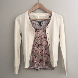 Super cute girls cardigan!! Perfect for spring!